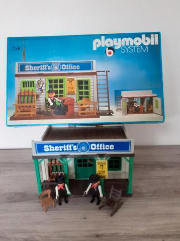 Doos Playmobil 3423 Sheriff's Office  disponible aux enchères