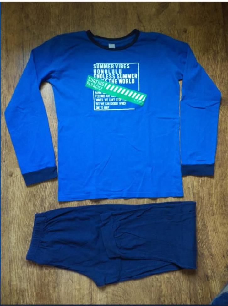 Lot de 6 pyjamas garçon 14 ans 16 ans 158-164-170, Kinderen en Baby's, Kinderkleding | Maat 158, Gebruikt, Jongen, Nacht- of Onderkleding