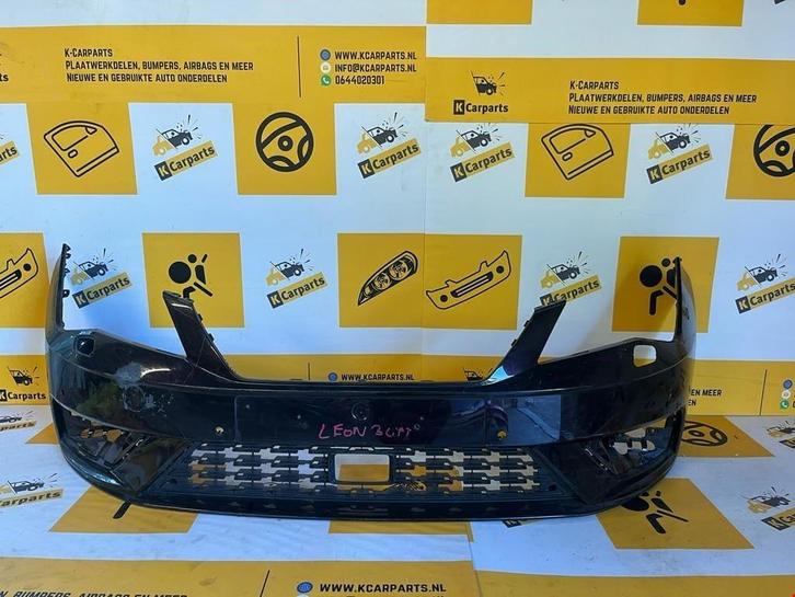Voorbumper Seat Leon III Facelift 17-22 KLS PDC 5f0807217JC, Auto-onderdelen, Carrosserie, Bumper, Seat, Voor, Gebruikt