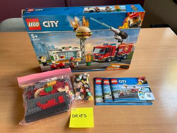 Lego city burger bar fire rescue beschikbaar voor biedingen