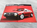Lancia Monte Carlo Poster Brochure, Ophalen of Verzenden