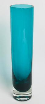 Riihimaen Lasi Vintage design sommerso kunstglas vaas 60’s, Ophalen of Verzenden