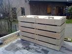 Container ombouw van gebruikt steigerhout!, Tuin en Terras, Tuinwanddecoratie, Nieuw, Ophalen of Verzenden