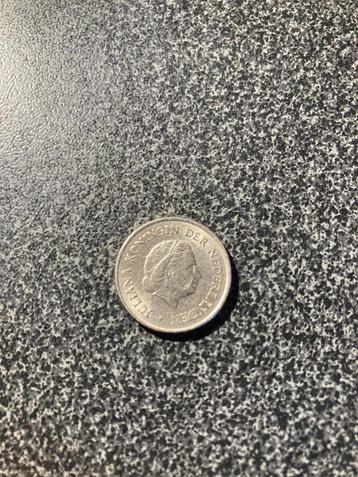 Munt juliana koningin der nederlanden 25 cent 1965
