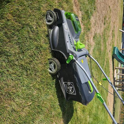 Grasmaaier, Tuin en Terras, Grasmaaiers, Zo goed als nieuw, Elektrische grasmaaier, 30 t/m 39 cm, Elektrische starter, Opvangzak