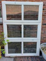 Afdeling raam, Doe-het-zelf en Bouw, Raamkozijnen en Schuifdeuren, 150 tot 225 cm, Zo goed als nieuw, Hout, Inclusief glas