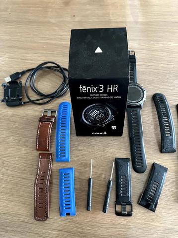 GARMIN Fenix 3 HR sporthorloge Sapphire Edition beschikbaar voor biedingen