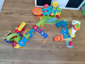 vtech stunt looping, garage, Carwash, luchthaven en auto