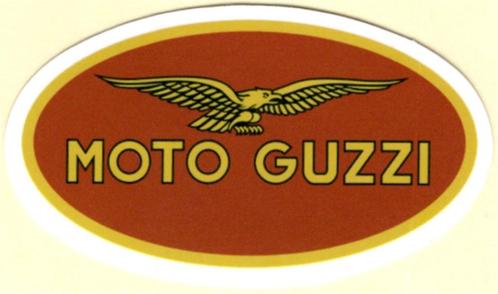 Moto Guzzi sticker #10, Motoren, Accessoires | Stickers, Verzenden