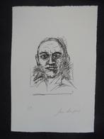 Jan Burssens  1925 - 2002   Ets   Portret, Antiek en Kunst, Verzenden
