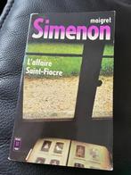 L’ affaire Saint-Fiacre, Simenon, Maigret, franstalig, Ophalen of Verzenden, Gelezen, Georges Simenon