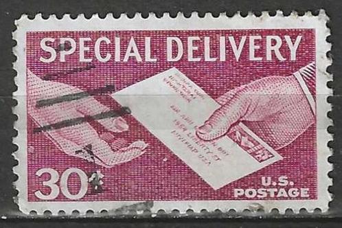 USA 1954/1957 - Yvert 15 EX - Expres - Afgifte brief (ST), Postzegels en Munten, Postzegels | Amerika, Gestempeld, Verzenden