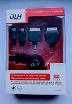 Câble USB 4-en-1 DLH – neuf, boîte scellée - 6€, Télécoms, Enlèvement, Comme neuf