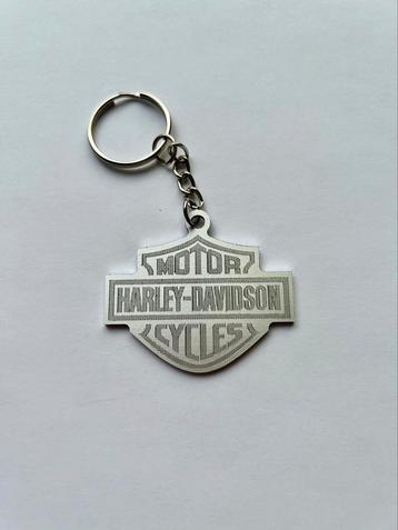 Harley Davidson aluminium sleutelhanger 