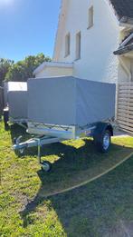 Aanhangwagen met zeil nieuw, Auto diversen, Aanhangers en Bagagewagens, Ophalen, Nieuw
