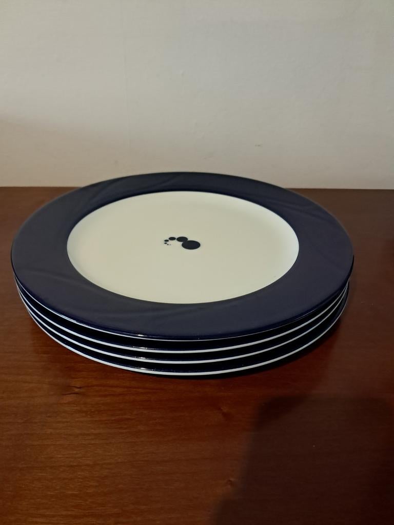 Assiettes en porcelaine. Marque MOSA  Maastricht