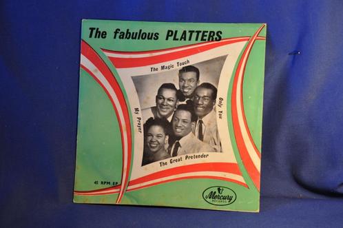 §  vinyl 45 tours les fabulous platters  4 titres, Cd's en Dvd's, Vinyl | Overige Vinyl, Gebruikt, Ophalen of Verzenden