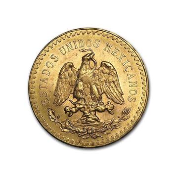 2 x 50 Mexicaanse gouden pesos