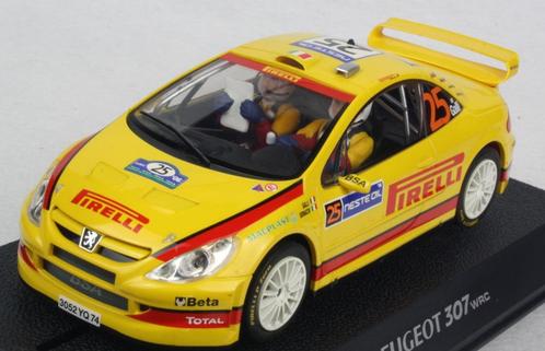 Scalextric C278 Peugeot 307 WRC #25, Kinderen en Baby's, Speelgoed | Racebanen, Gebruikt, Racebaan, Elektrisch, Overige merken