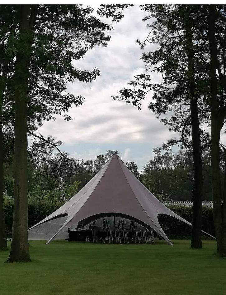 Tent te huur, Hobby en Vrije tijd, Feestartikelen | Verhuur, Gebruikt, Ophalen