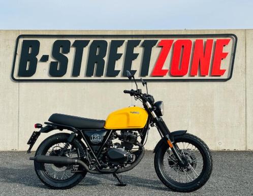 *STOCKVERKOOP!! BRIXTON Cornwell 125 submarine yellow, Motos, Motos | Marques Autre, Entreprise, Enlèvement