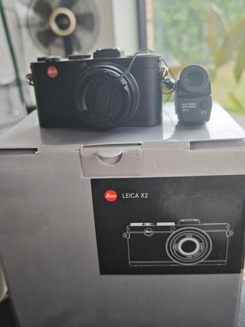 Leica X2 + Olympus VF-2 beschikbaar voor biedingen