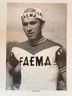 Carte Eddy Merckx grand format 25x16, Utilisé