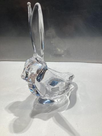 Lapin en cristal « Vannes ». 182/AE.  disponible aux enchères