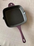 Grillpan 26x26 cm Commichef by Grunwerg, Huis en Inrichting, Gietijzer, Nieuw, Ophalen of Verzenden, Keramische plaat