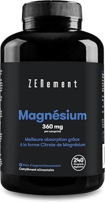 Zenement | Magnésium 360 mg LIVRAISON GRATUITE, Envoi, Neuf, Autres types