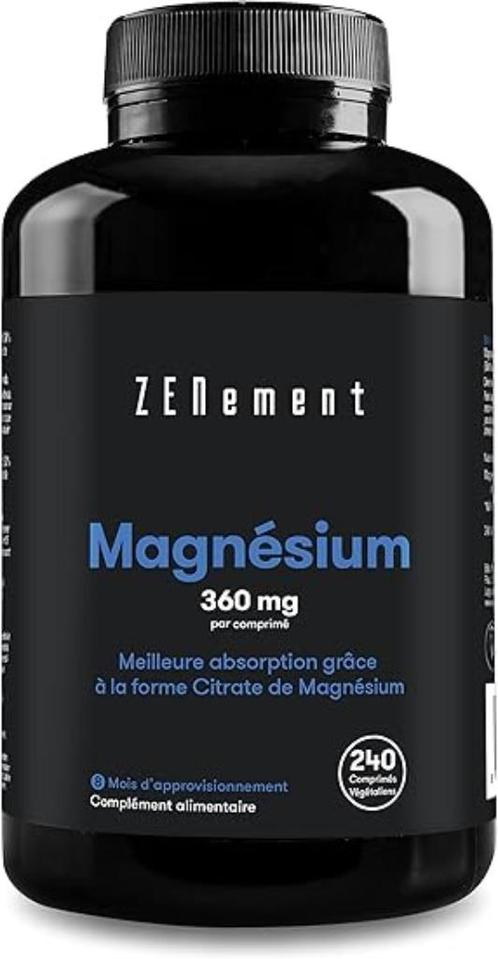 Zenement | Magnesium 360 mg GRATIS LEVERING, Sport en Fitness, Gezondheidsproducten en Wellness, Nieuw, Overige typen, Verzenden