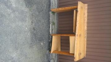 Tafel hand gemaakt ideal voor studenten kot, Enlèvement, Neuf