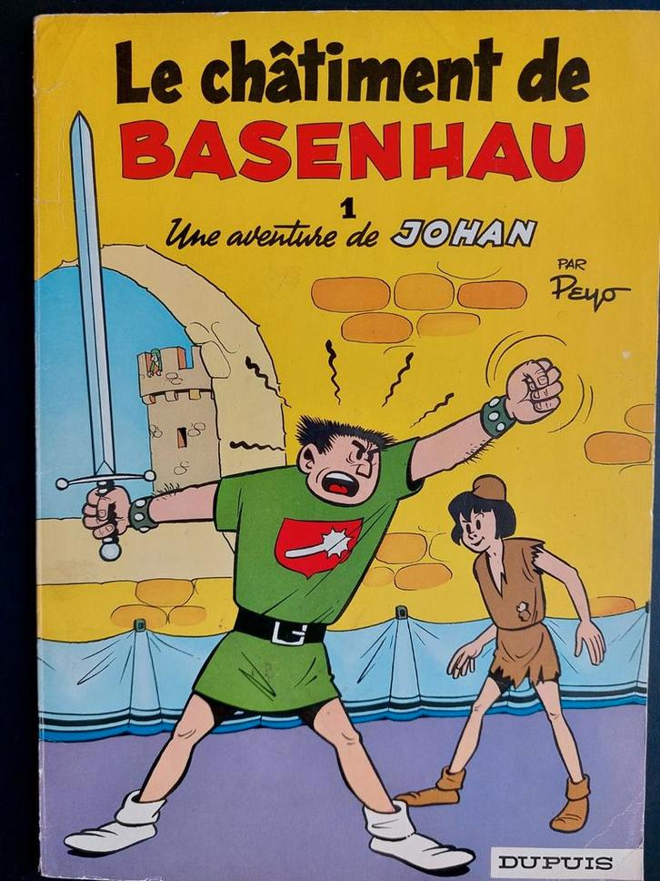 JOHAN ET PIRLOUIT 1968 1ER réédition Belge bel état, Boeken, Stripverhalen, Ophalen of Verzenden