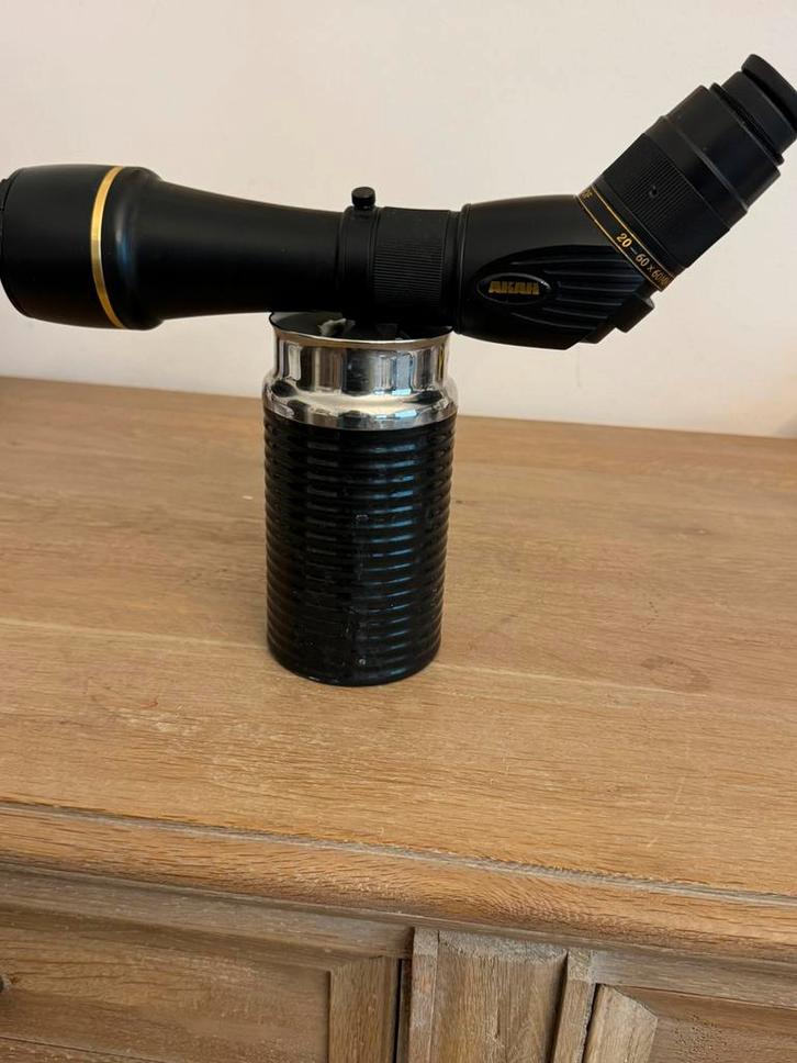 Spotting Scope 20-60x60 merk AkAH, Audio, Tv en Foto, Optische apparatuur | Telescopen, Gebruikt, Lenzentelescoop (refractor)