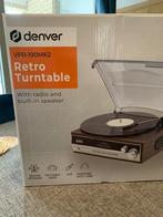 Tourne disque modern look vintage, Audio, Tv en Foto, Platenspelers, Ophalen, Zo goed als nieuw, Platenspeler, Overige merken