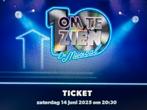 2x luxeticket Tien om te zien t.w.v 175€ - 14/06 - 20h30, Twee personen, Juni