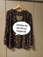 Blouze xandres 46 ..., Paars, Maat 46/48 (XL) of groter, Ophalen of Verzenden, Zo goed als nieuw
