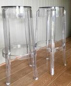 KARTELL - TRANSPARANTE KRUK H 75 CM VAN PH STARCK, Ophalen, Kunststof, Twee, Overige kleuren