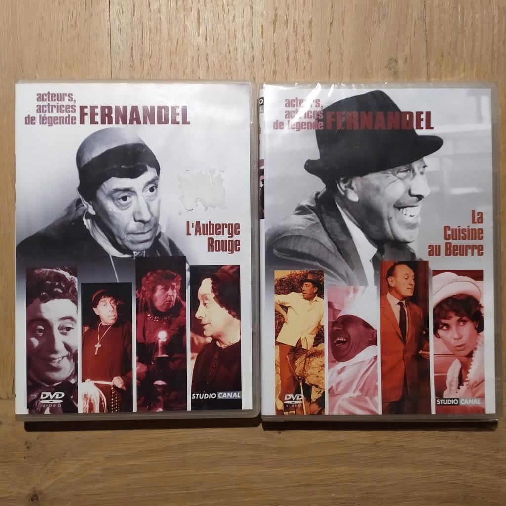 Lot 2 DVD Fernandel TBE, Enlèvement ou Envoi, Comme neuf, 1940 à 1960, Comédie