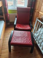 IKEA LEDEREN ZETEL MET VOETBANK, Enlèvement