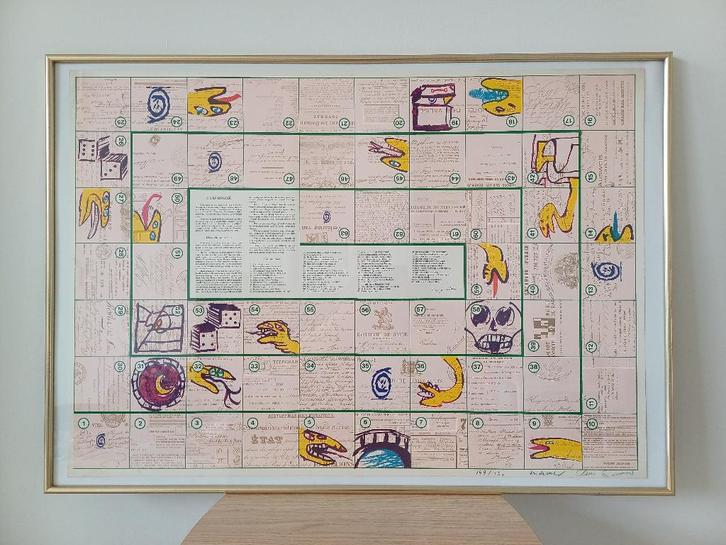 Pierre Alechinsky / Hugo Claus / Freddy de Vree– Gans België, Antiek en Kunst, Kunst | Litho's en Zeefdrukken, Ophalen of Verzenden