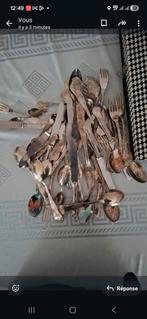 Lot menagere argent plaque, Enlèvement ou Envoi, Argent