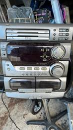 Radio+CD+cassette speler te koop, Audio, Tv en Foto, Ophalen, Zo goed als nieuw, Radio