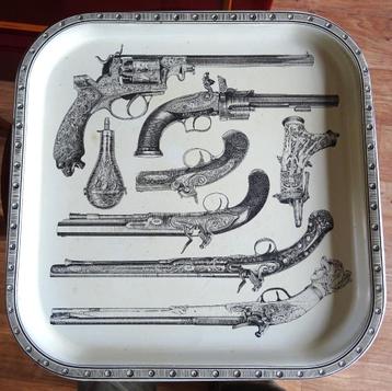 PIERO FORNASETTI VINTAGE 1960 HET DIENBLAD  beschikbaar voor biedingen