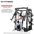 Power Rack + Smith Machine + Leg Press + 160KG Gewichtsstape, Sport en Fitness, Ophalen of Verzenden, Nieuw, Buik, Halterschijven