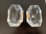2 cendriers cristal Val saint Lambert