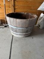 Houten ton 70bx47h, Ophalen, Zo goed als nieuw