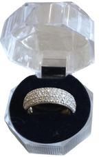 verguld zilveren damesring. maat 57., Handtassen en Accessoires, Ringen, Verguld zilveren damesring., Ophalen of Verzenden, Zo goed als nieuw