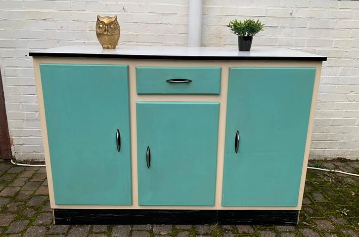 Buffet/meuble rétro vintage, Maison & Meubles, Armoires | Buffets, Utilisé, Enlèvement