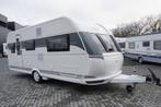 Prachtige 6pers.Hobby met mover, airco, kleine tent, fr bed, Caravans en Kamperen, Bedrijf, Tot en met 6, Dwars-stapelbed, Mover